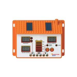 Super Star Solar PWM Charge Controller 12V/24V with Digital Display & Battery Protection