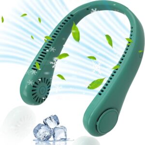 Hanging Neck Fan LED Digital Display Portable Cooler Fan J09