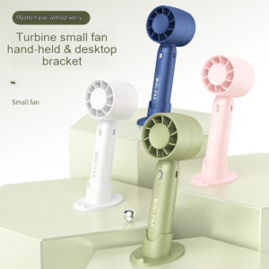 Mini-Fan T10 Turbo Portable Handheld Fan, 3-Speed, USB Rechargeable