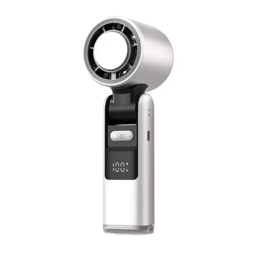 K801 Handheld Portable Mini Charger Fan - Image 3