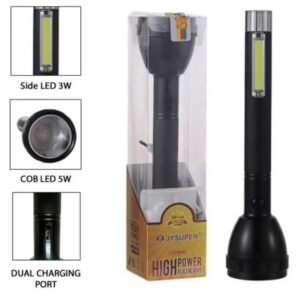 SDGD SD-2080 Long-Range Rechargeable LED Torch Light