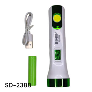 SD-2388 Rechargeable 2-in-1 LED COB Torch Light