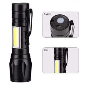 Clife Mini Heavy-Duty Portable LED Torch Light  Model: 9170
