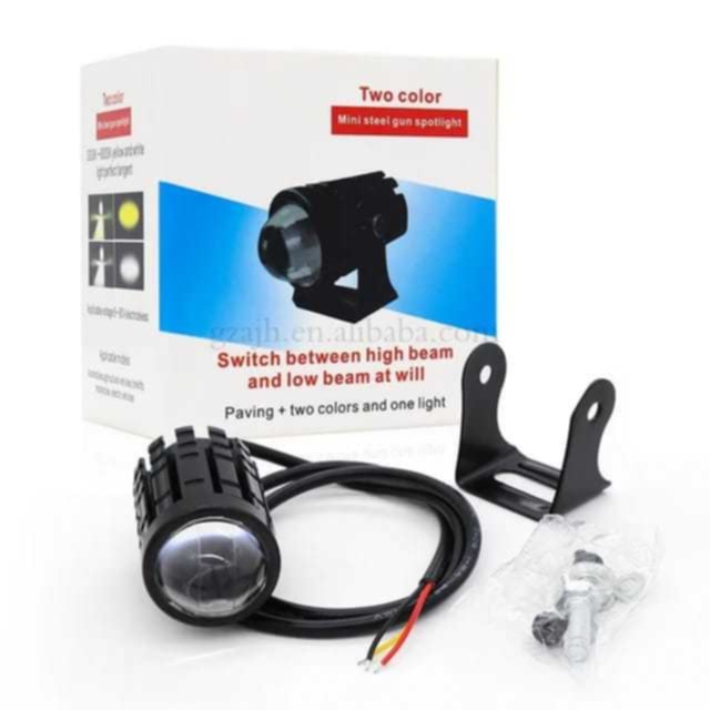 Bike Or Car Mini Drivig Led Fog Light 2 Colour 1p Pcs,