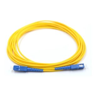 Ecom SC-to-SC Single-Mode LSZH Fiber Optic Patch Cord (3 Meters)