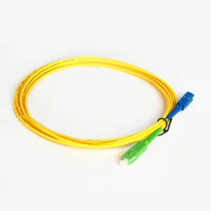 SC/UPC to SC/APC Simplex OS2 Single-Mode Fiber Optic Patch Cable