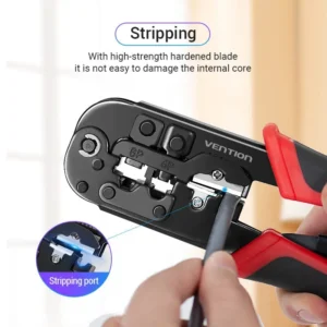 Vention KEAB0 Multi-Function RJ45/RJ11 Professional Network Cable Crimping Tool